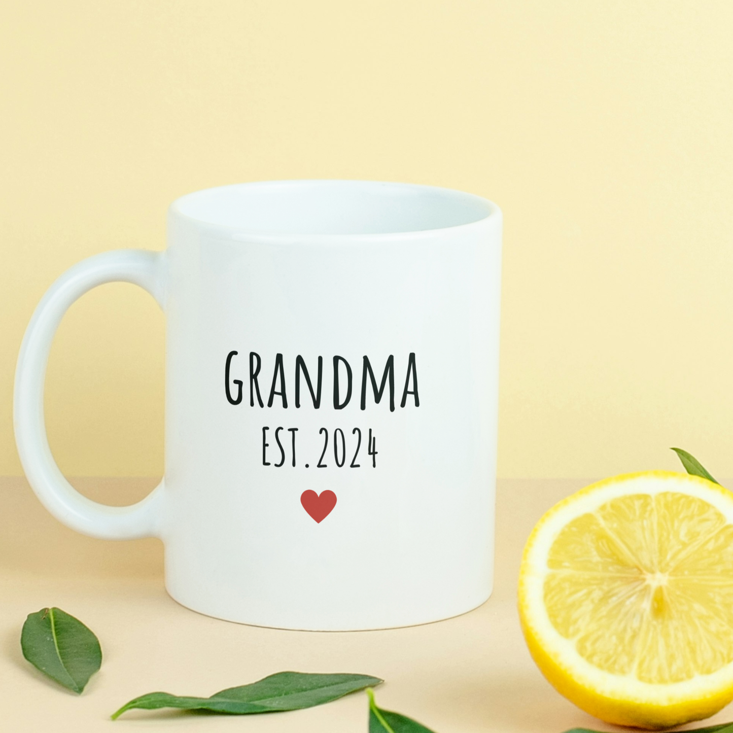 GRANDMOTHER NAMES (ENTER YEAR) MUGS - Kim’s Signature Beauty & Accessories    