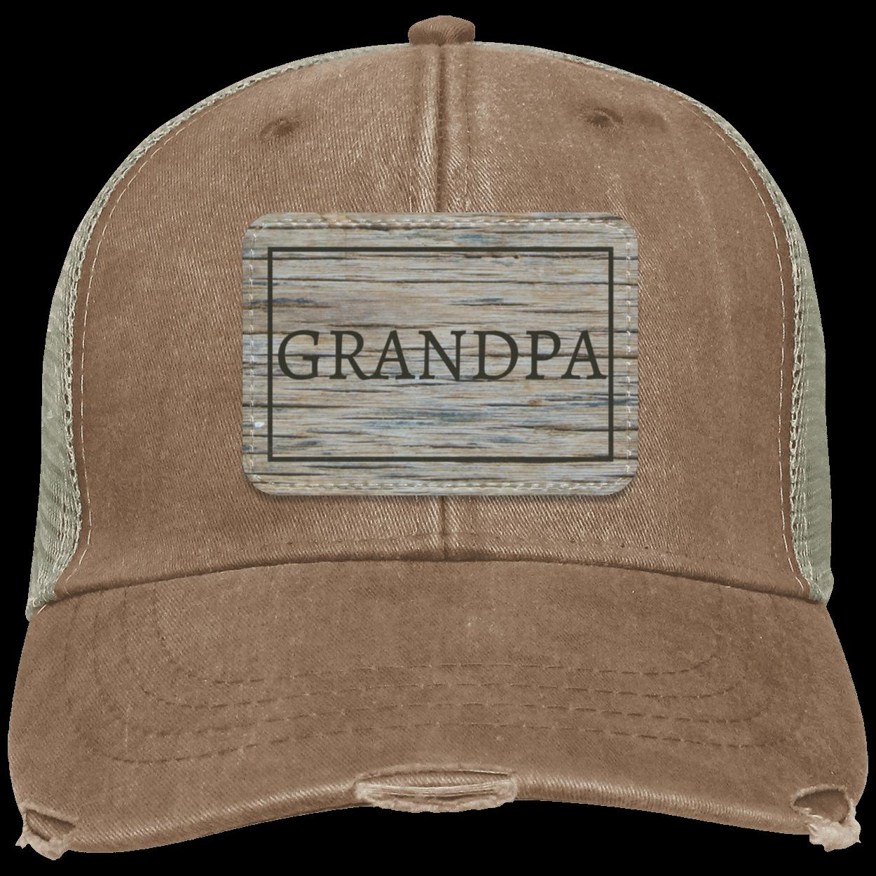 GRANDPA Distressed Trucker hat - Kim’s Signature Beauty & Accessories    