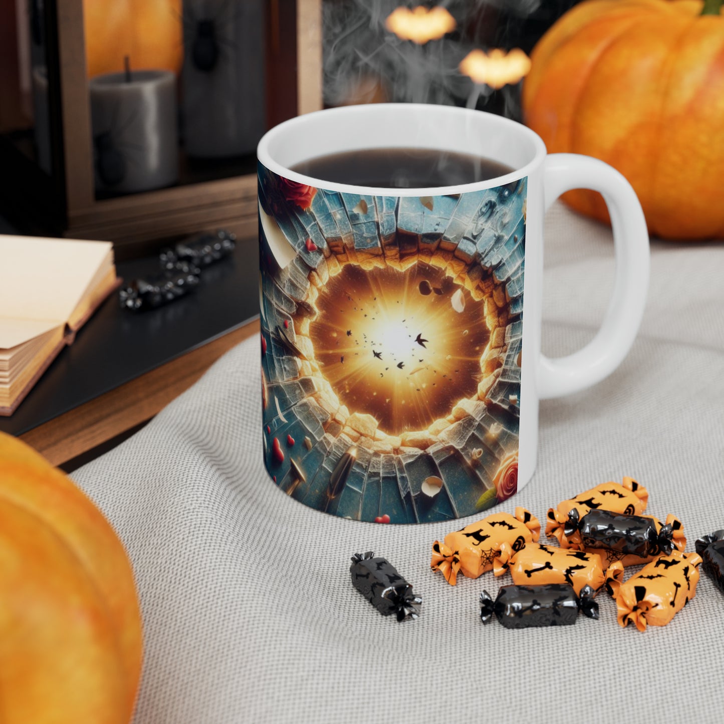 Galactic Love – 3D Hearts in Space Mug - Kim’s Signature Beauty & Accessories    
