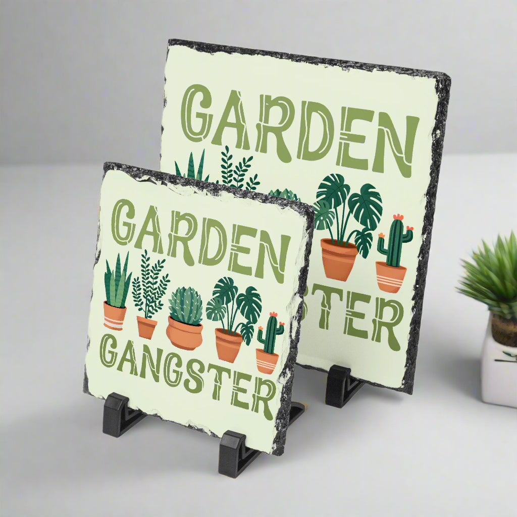 Garden Gangster Succulent Plant Plaque - Kim’s Signature Beauty & Accessories    
