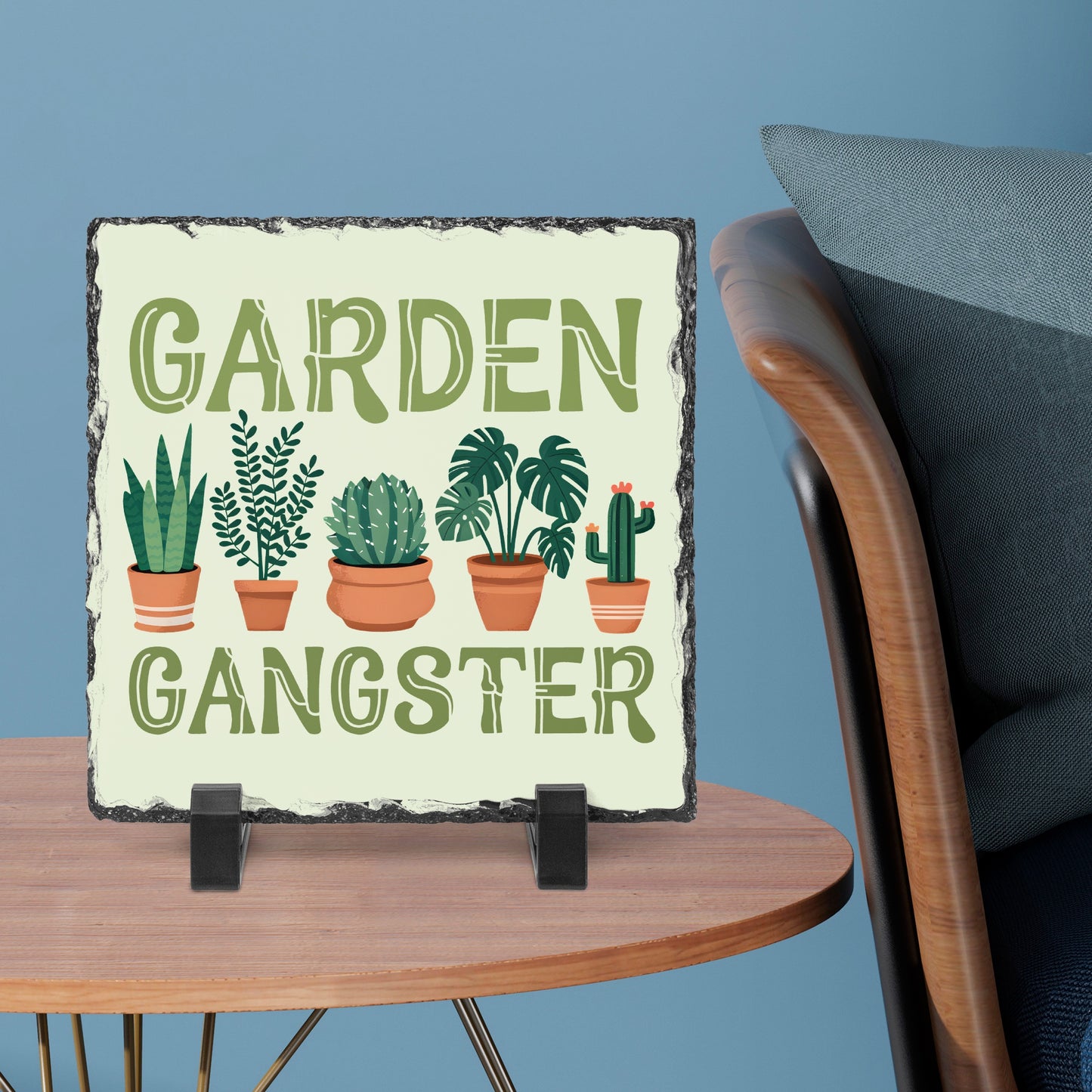 Garden Gangster Succulent Plant Plaque - Kim’s Signature Beauty & Accessories    