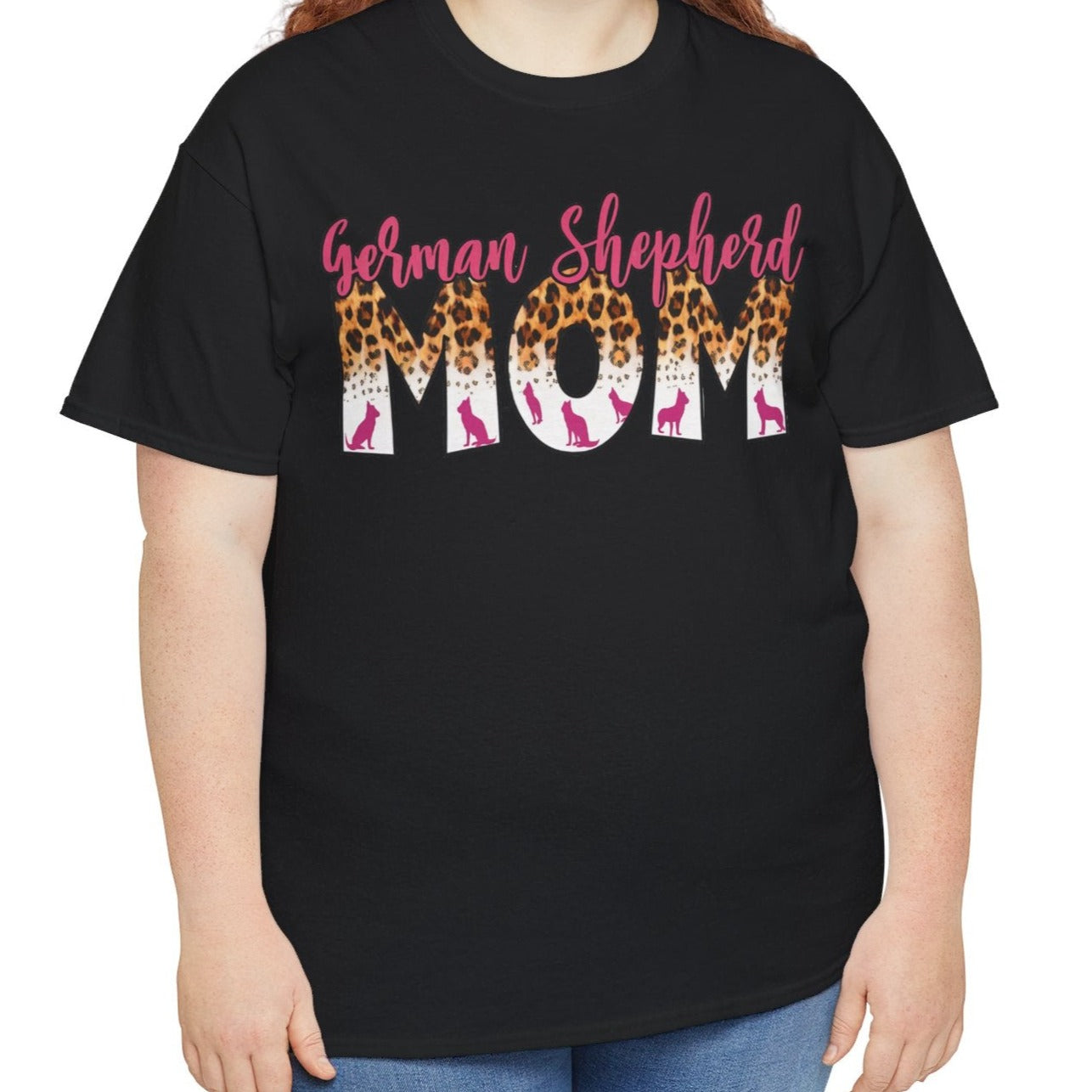 German Shepherd Mom | Cotton Tee - Kim’s Signature Beauty & Accessories    