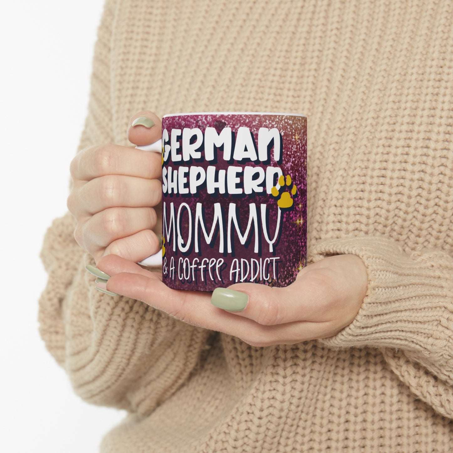German Shepherd Mommy Mug 11oz - Kim’s Signature Beauty & Accessories    