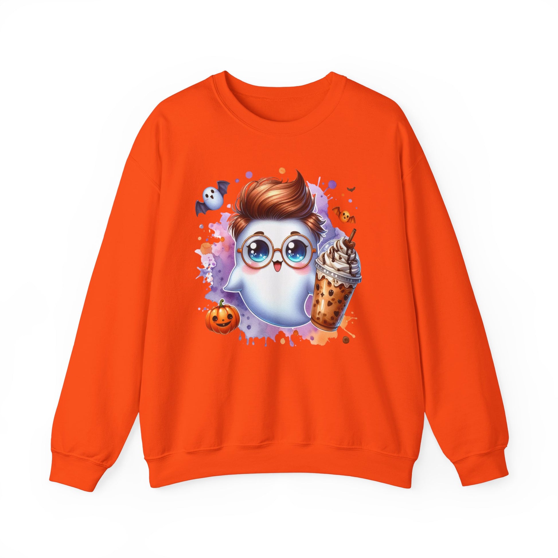 Ghost, Latte and Pumpkin Sweatshirt - Kim’s Signature Beauty & Accessories    