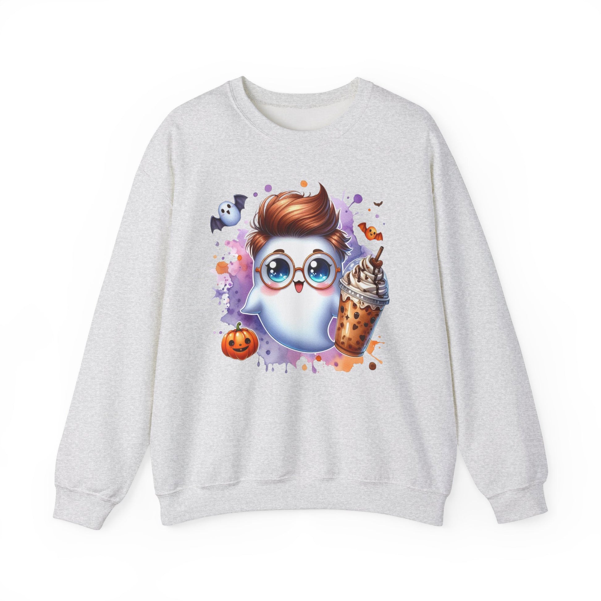 Ghost, Latte and Pumpkin Sweatshirt - Kim’s Signature Beauty & Accessories    