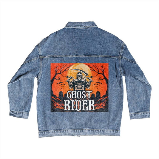Ghost Rider | Jean Jacket - Kim’s Signature Beauty & Accessories    