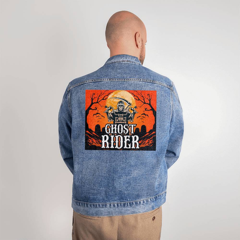 Ghost Rider | Jean Jacket - Kim’s Signature Beauty & Accessories    