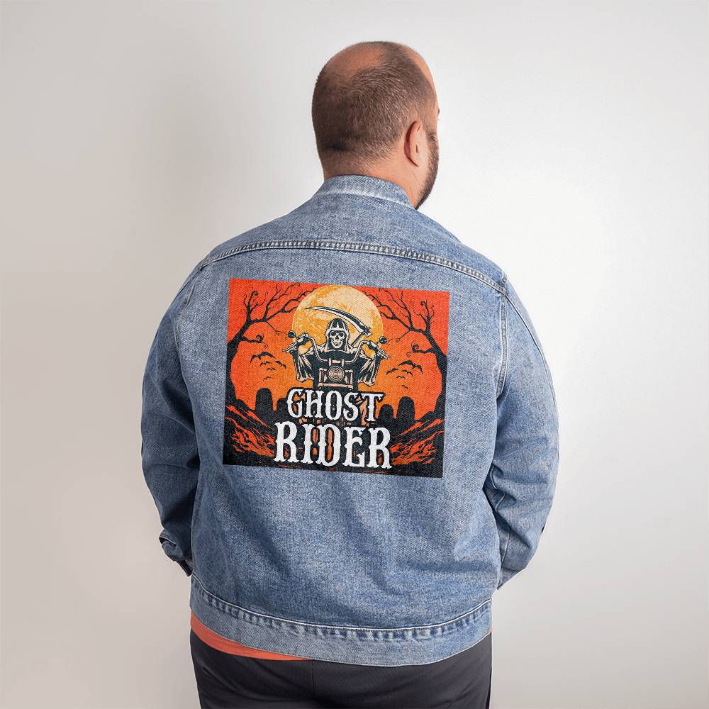 Ghost Rider | Jean Jacket - Kim’s Signature Beauty & Accessories    