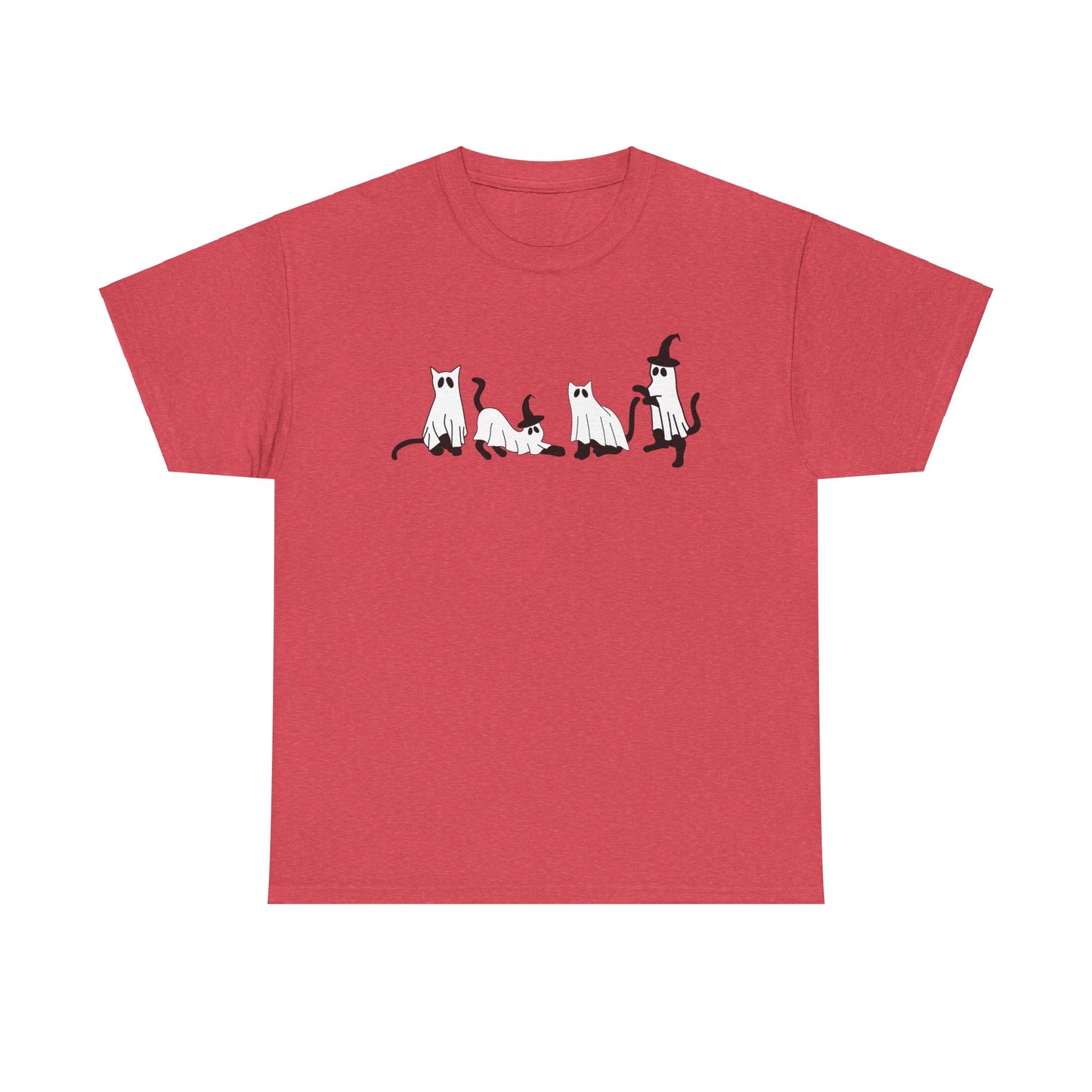Ghostly Cats & Witch Hats Tee - Kim’s Signature Beauty & Accessories    
