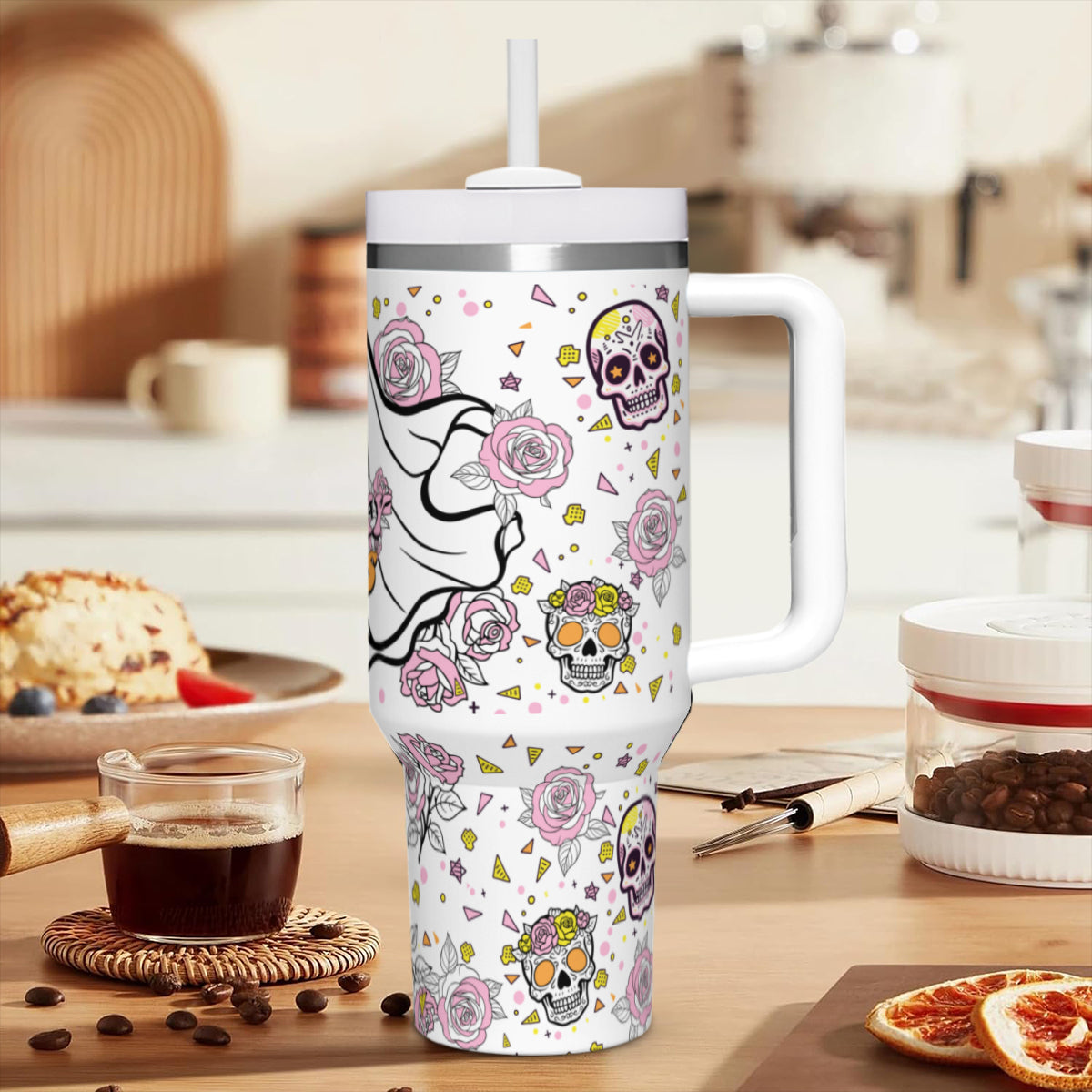 Ghostly Fun 40oz Tumbler - Kim’s Signature Beauty & Accessories    