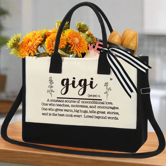 Gigi Gift Tote Bag Grandma Gifts - Kim’s Signature Beauty & Accessories    