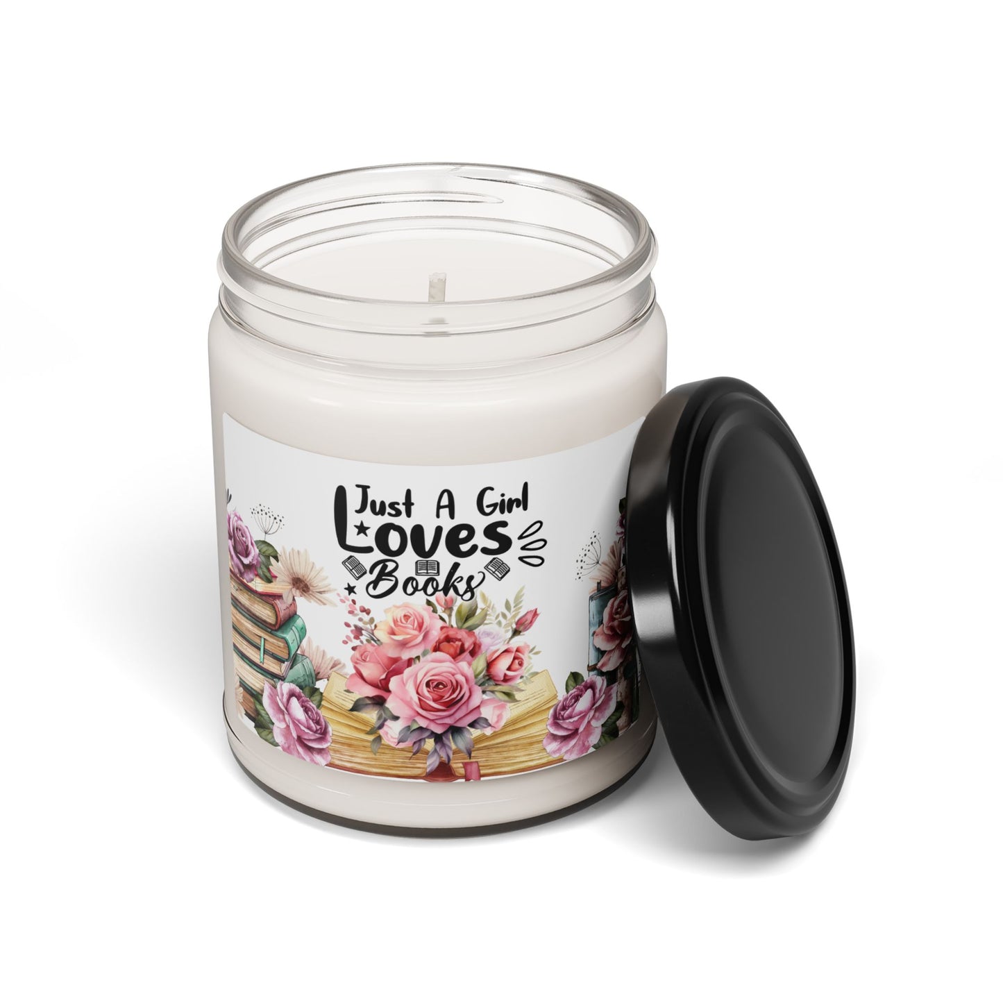 Girl Loves books Soy Candle, 9oz - Kim’s Signature Beauty & Accessories    