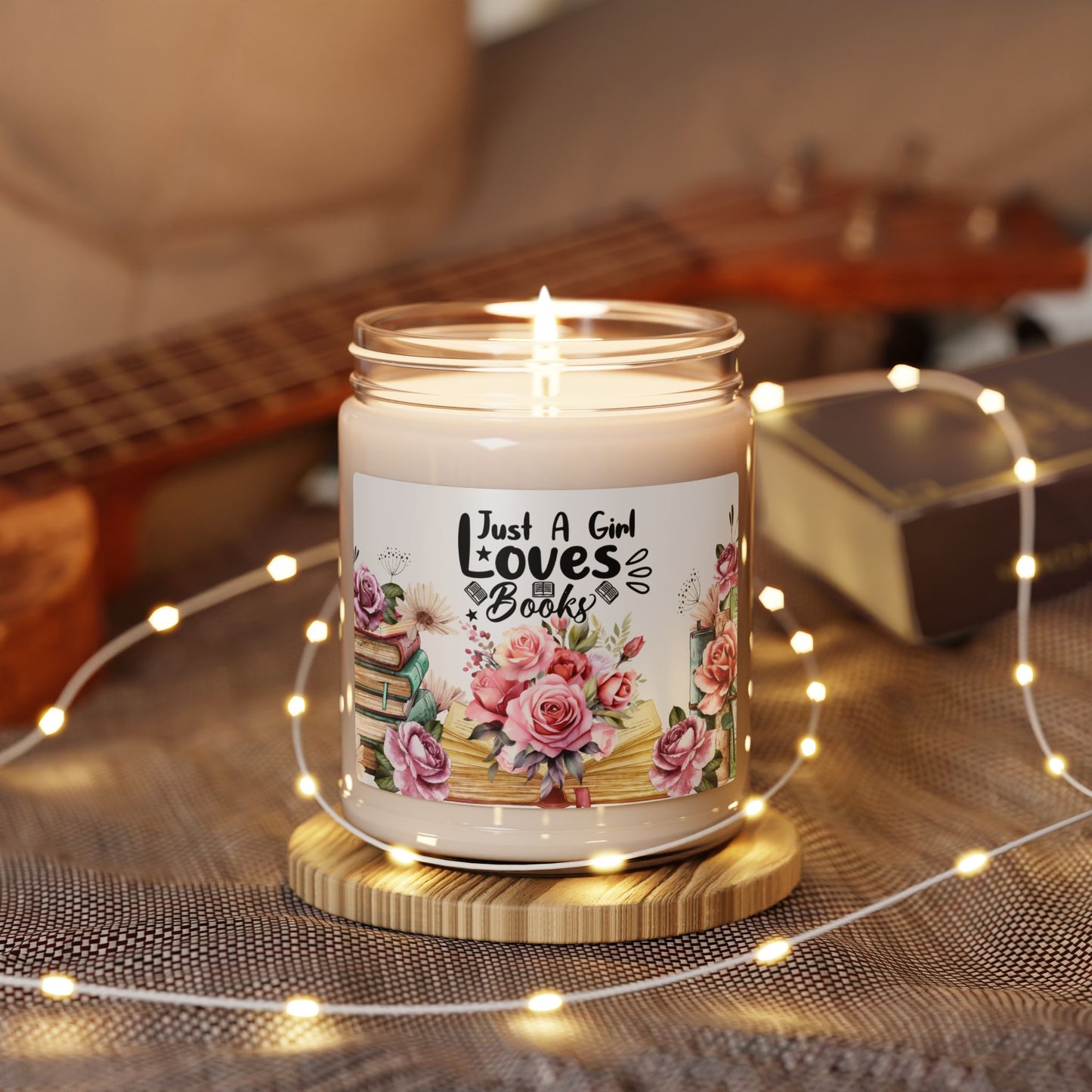 Girl Loves books Soy Candle, 9oz - Kim’s Signature Beauty & Accessories    