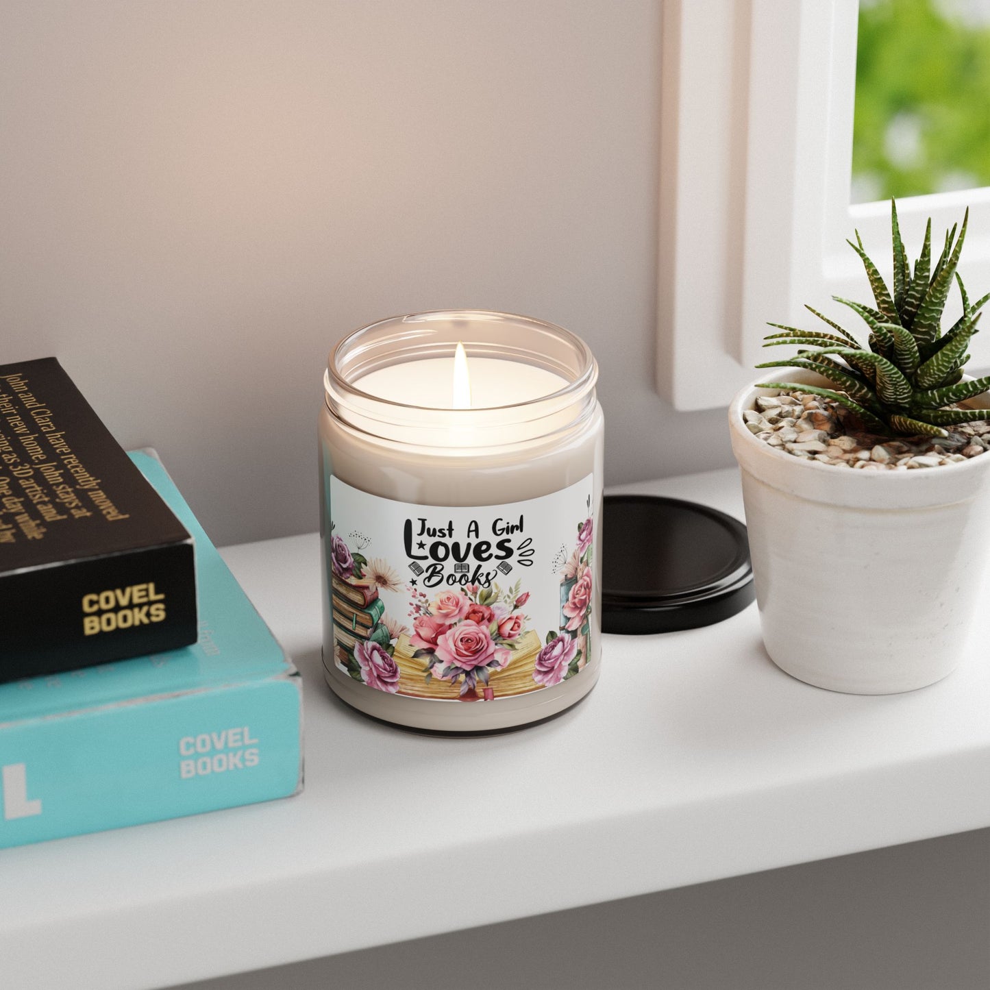 Girl Loves books Soy Candle, 9oz - Kim’s Signature Beauty & Accessories    