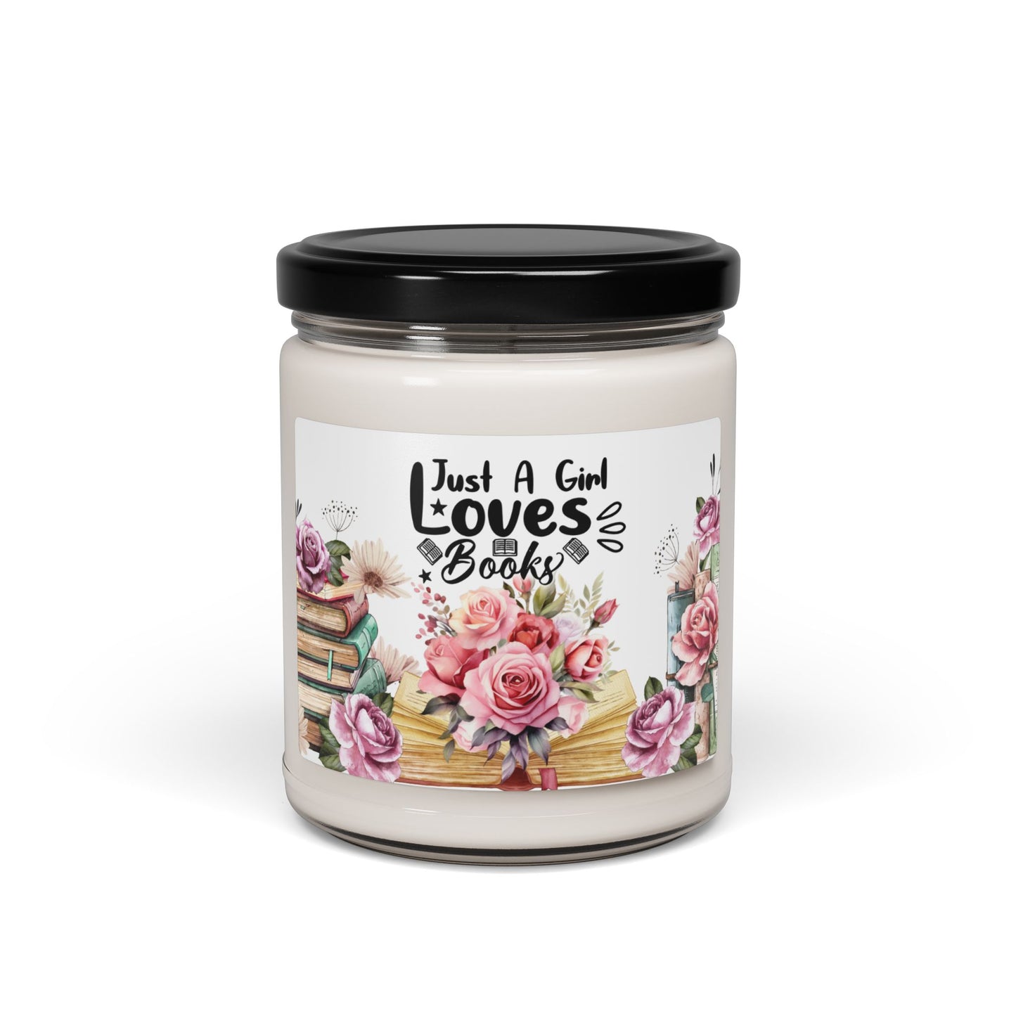 Girl Loves books Soy Candle, 9oz - Kim’s Signature Beauty & Accessories    