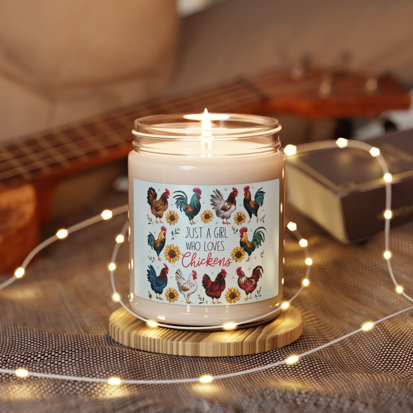 Girl Who Loves Chickens Candle - Kim’s Signature Beauty & Accessories    