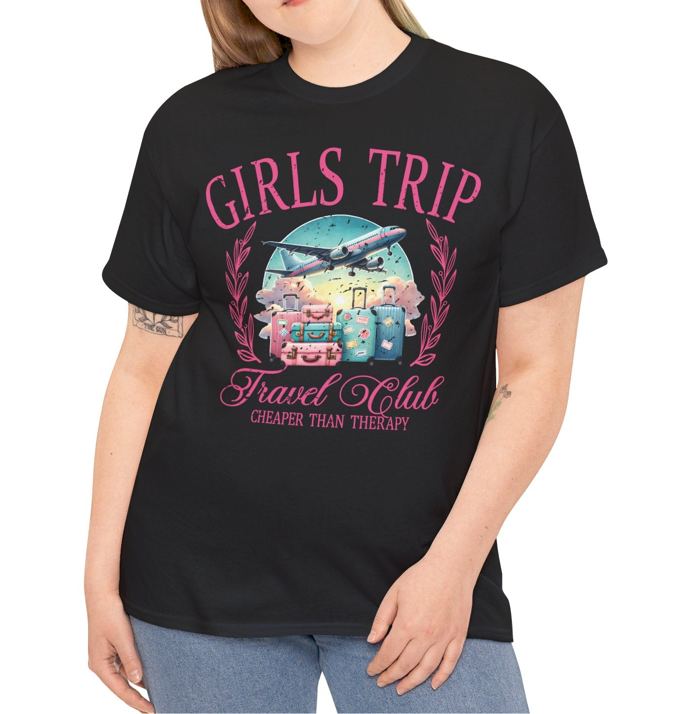 Girl’s Trip Cotton Tee - Kim’s Signature Beauty & Accessories    