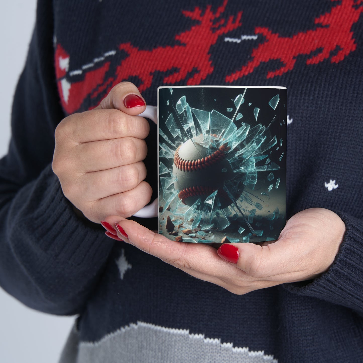 Glass Breaking Baseball 3D Mug - Kim’s Signature Beauty & Accessories    