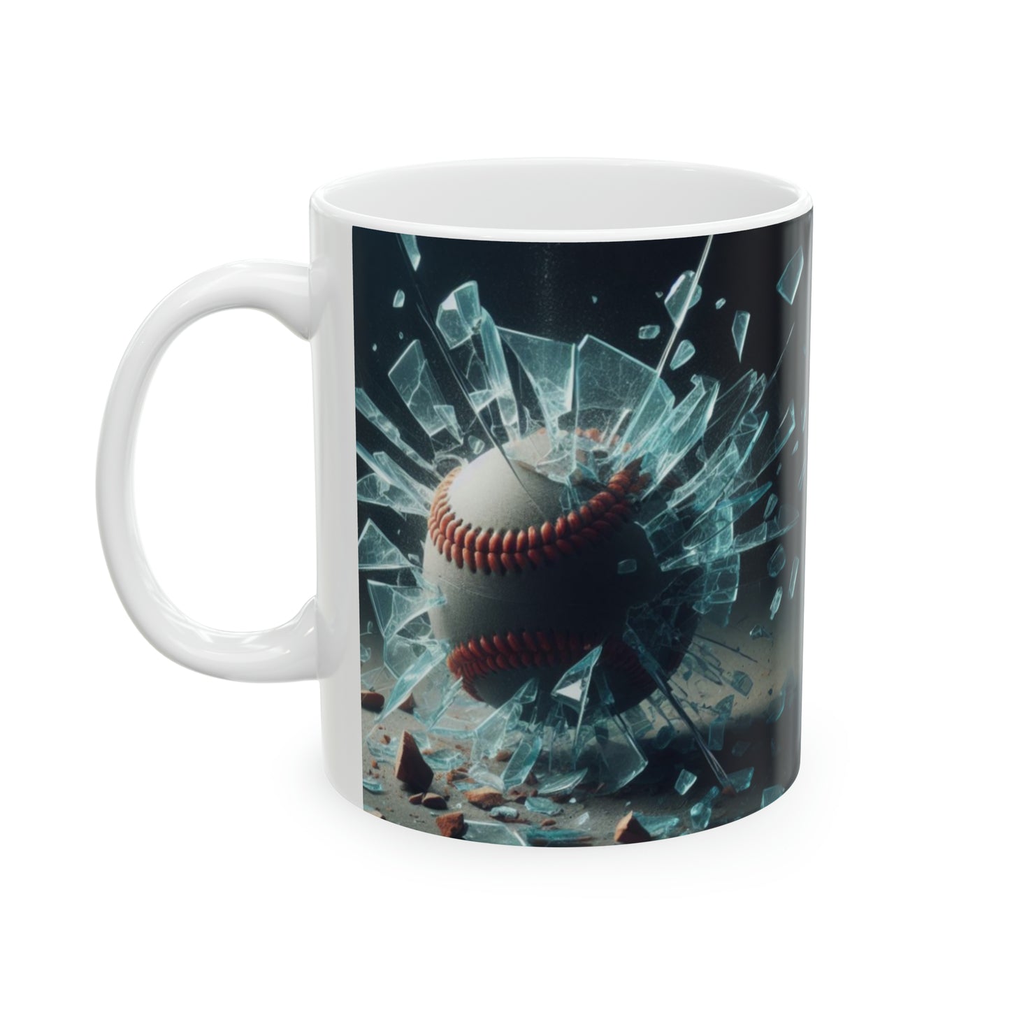 Glass Breaking Baseball 3D Mug - Kim’s Signature Beauty & Accessories    