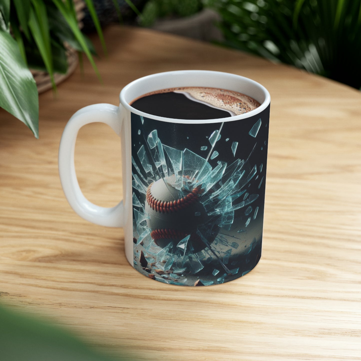Glass Breaking Baseball 3D Mug - Kim’s Signature Beauty & Accessories    