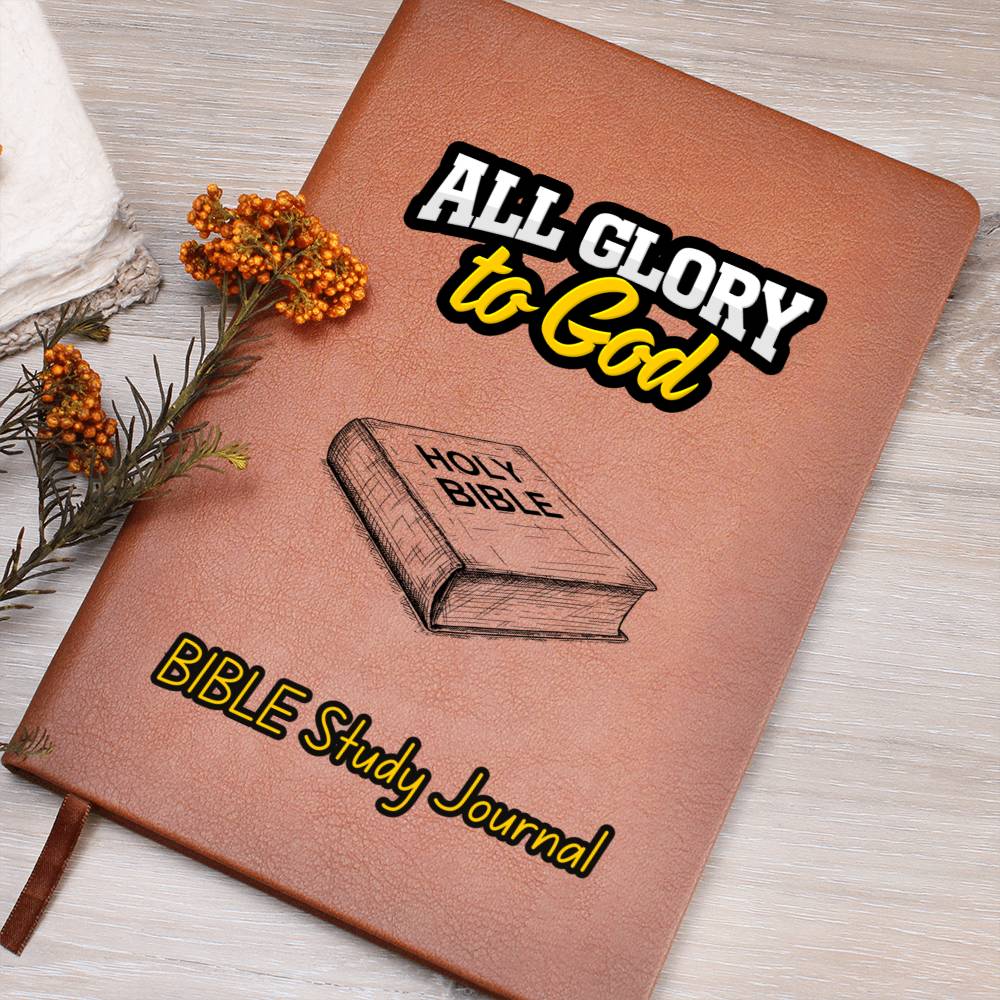 Glory To God | Bible Study Journal - Kim’s Signature Beauty & Accessories    