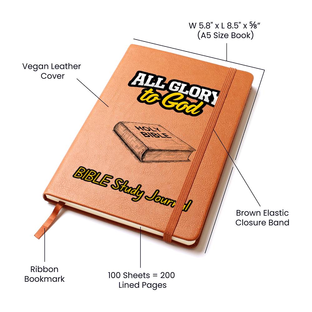 Glory To God | Bible Study Journal - Kim’s Signature Beauty & Accessories    