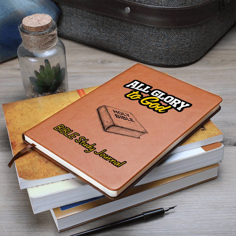 Glory To God | Bible Study Journal - Kim’s Signature Beauty & Accessories    