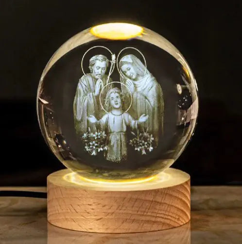 Glowing Crystal Faith Ornaments (16 Options) - Kim’s Signature Beauty & Accessories    