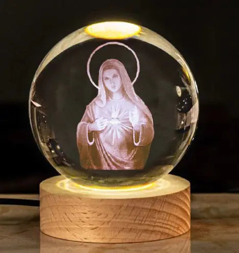 Glowing Crystal Faith Ornaments (16 Options) - Kim’s Signature Beauty & Accessories    