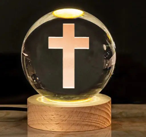 Glowing Crystal Faith Ornaments (16 Options) - Kim’s Signature Beauty & Accessories    