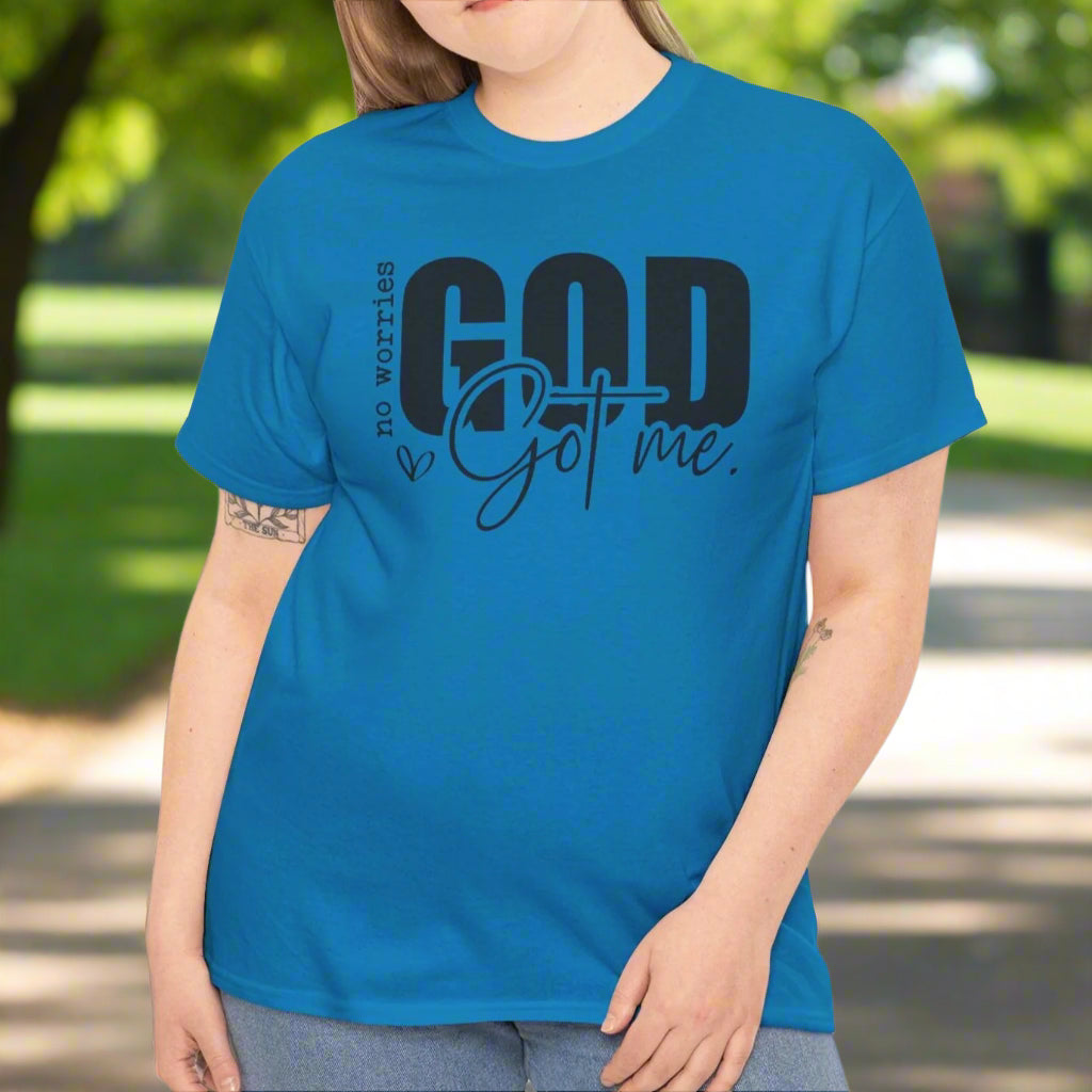 God Got Me Cotton Tee - Kim’s Signature Beauty & Accessories    