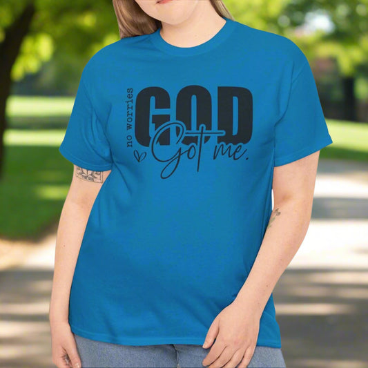 God Got Me Cotton Tee - Kim’s Signature Beauty & Accessories    