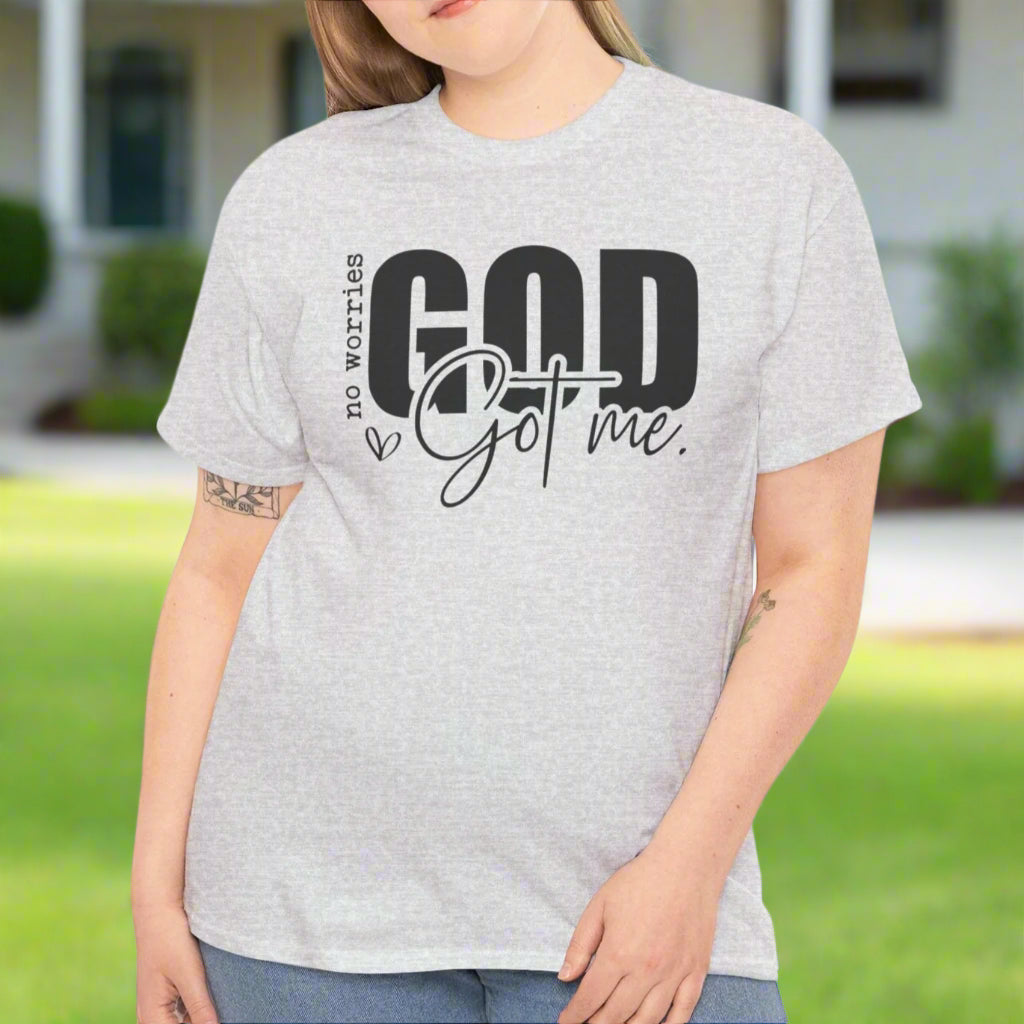 God Got Me Cotton Tee - Kim’s Signature Beauty & Accessories    