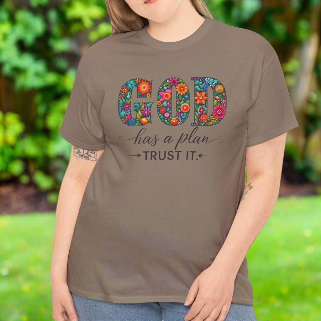 God Has A Plan Tee - Kim’s Signature Beauty & Accessories    