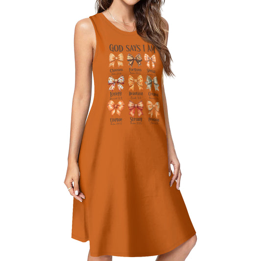 God Says I am Casual Autumn Dress - Kim’s Signature Beauty & Accessories    