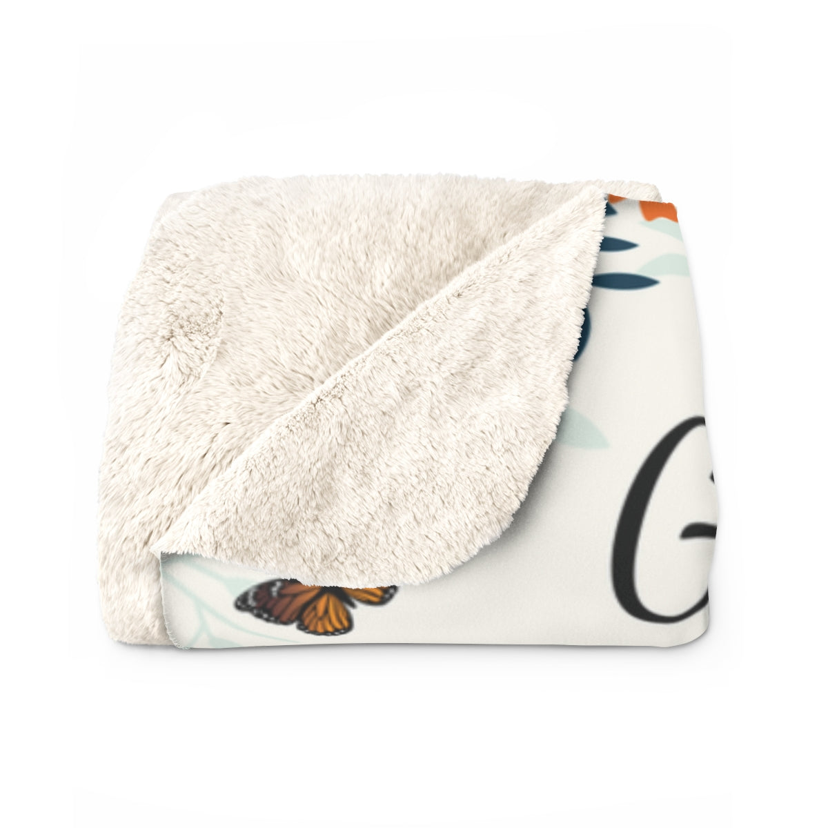 God Says I am Personalizable Fleece Blanket - Kim’s Signature Beauty & Accessories    