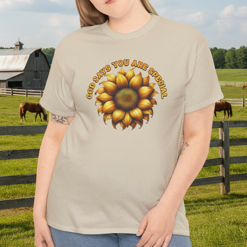 God Says You are Special Tee - Kim’s Signature Beauty & Accessories    