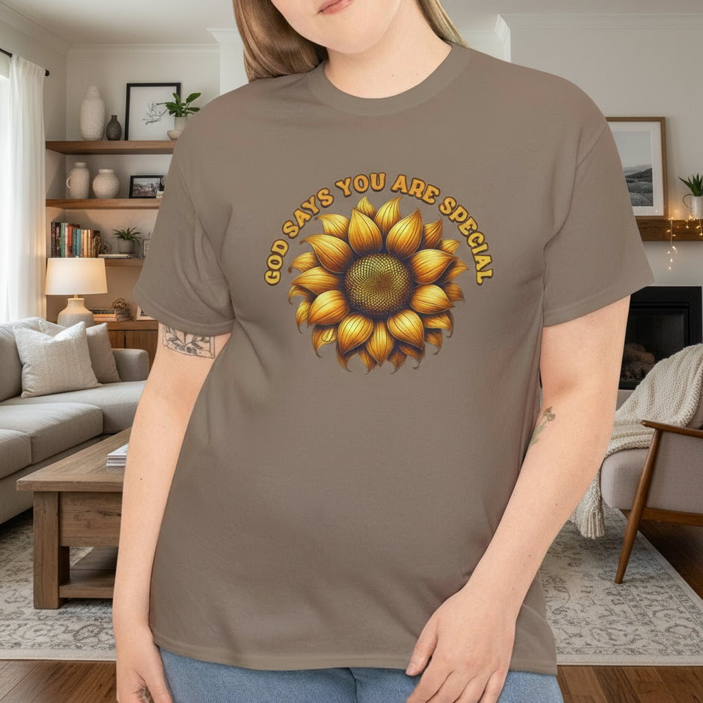 God Says You are Special Tee - Kim’s Signature Beauty & Accessories    