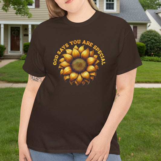 God Says You are Special Tee - Kim’s Signature Beauty & Accessories    