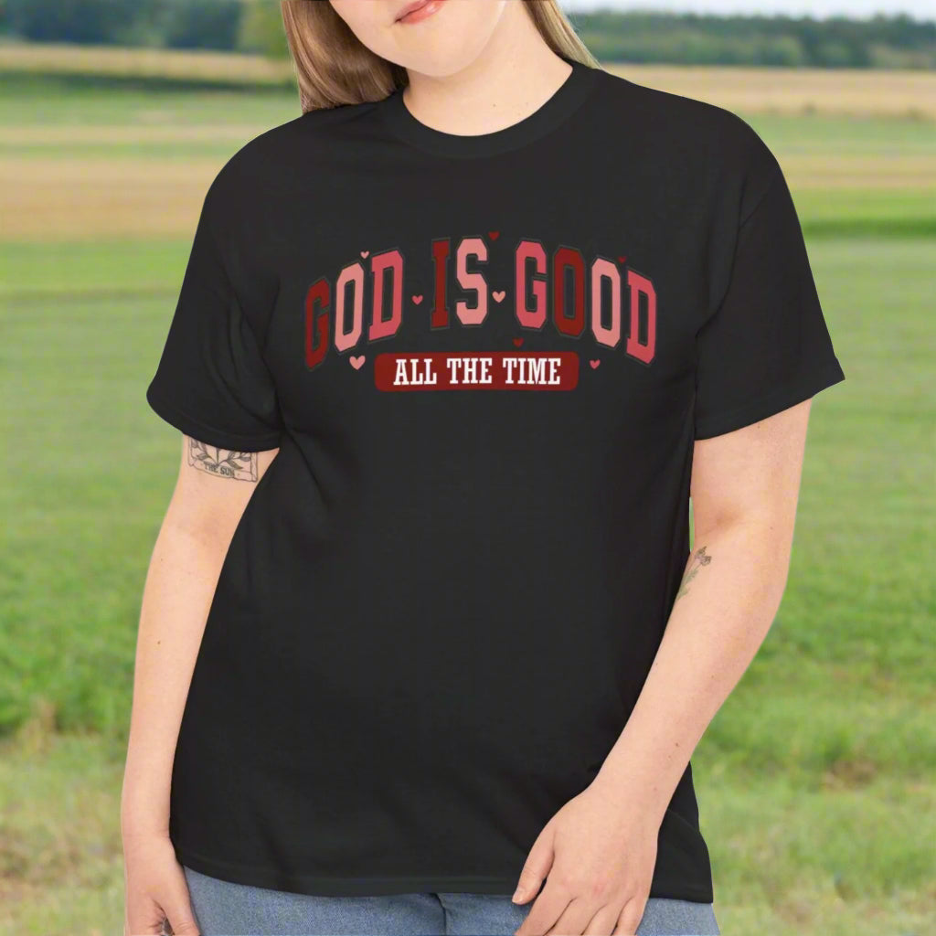 God is Good All the Time Tee - Kim’s Signature Beauty & Accessories    
