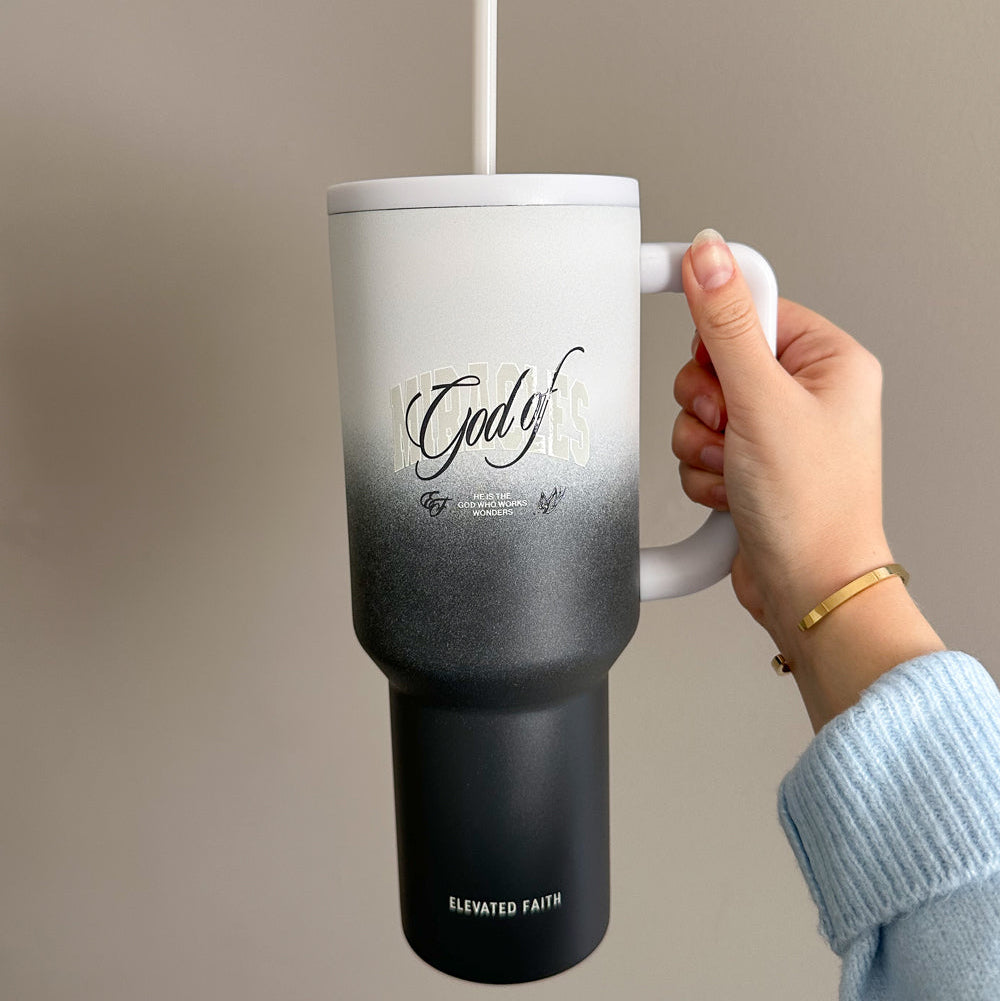 God of Miracles 40 oz Ascend Tumbler - Kim’s Signature Beauty & Accessories
