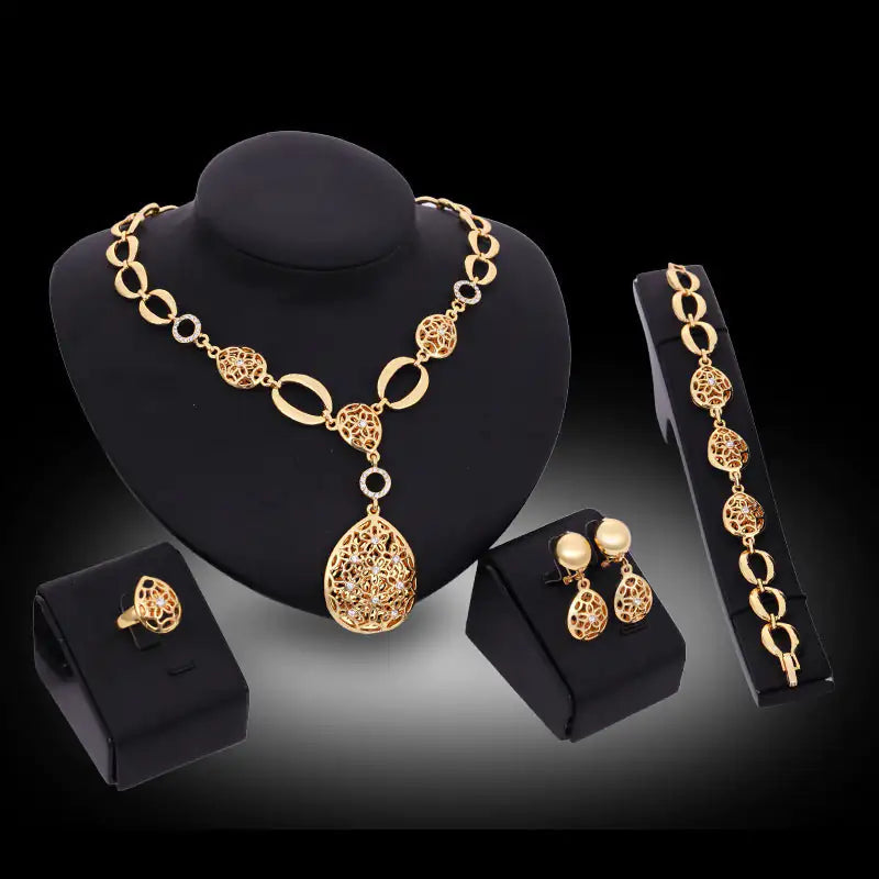 Gold Indian Bridal Jewelry | 10 Sets - Kim’s Signature Beauty & Accessories    