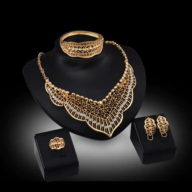 Gold Indian Bridal Jewelry | 10 Sets - Kim’s Signature Beauty & Accessories    