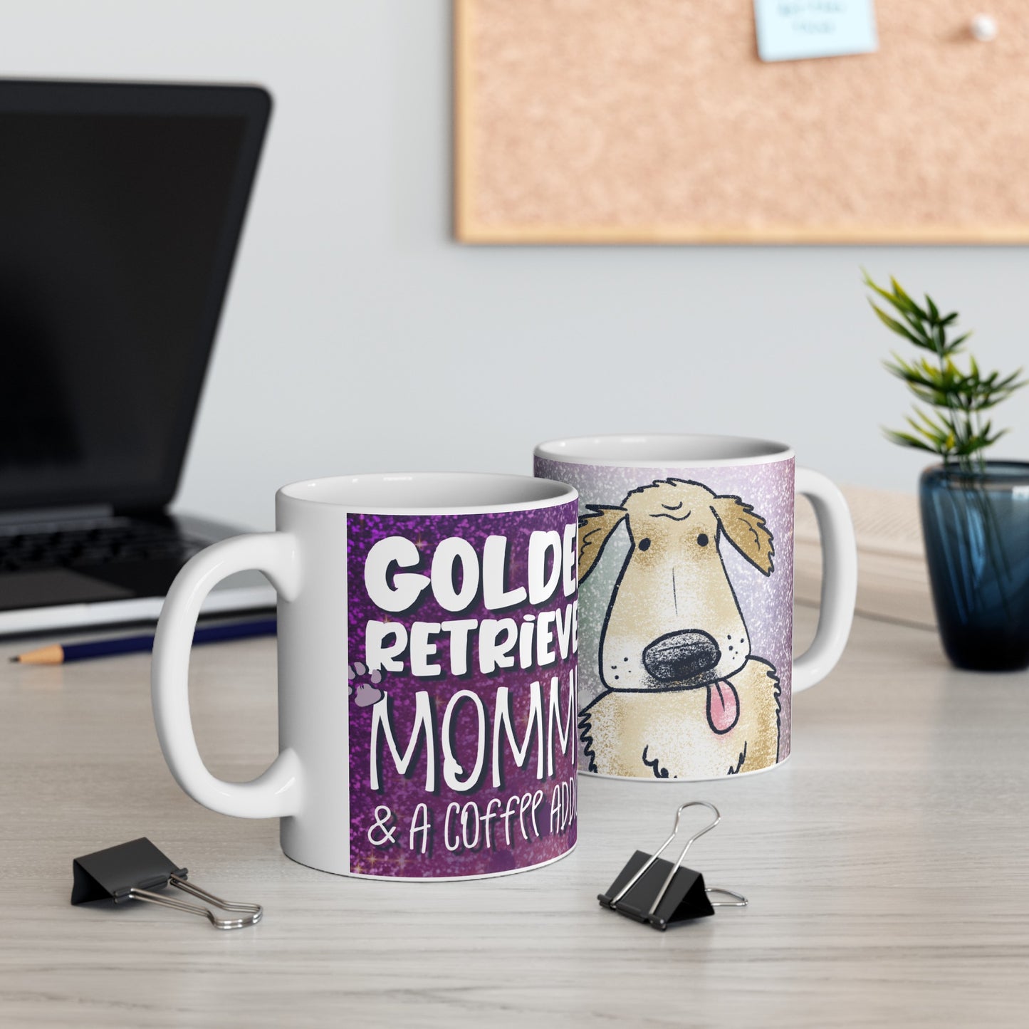 Golden Retriever 11oz Mug - Kim’s Signature Beauty & Accessories    