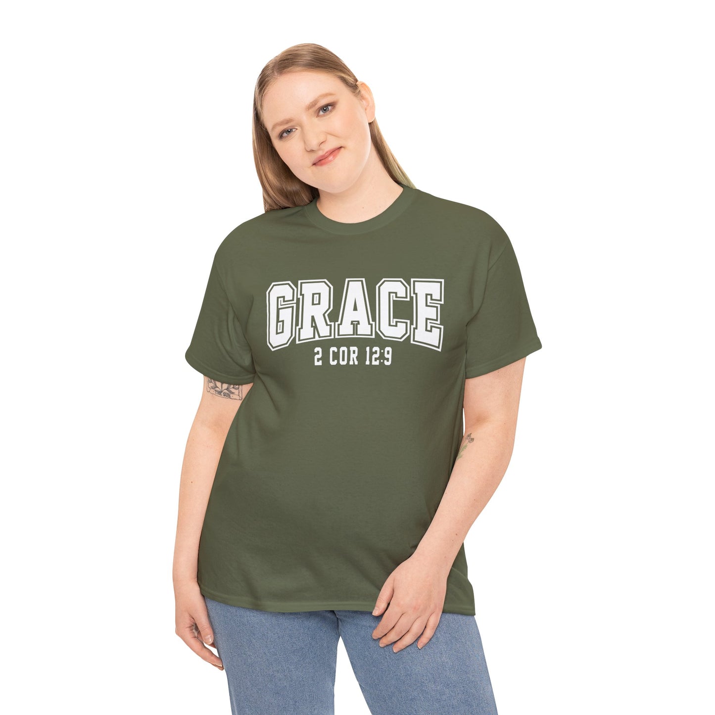 Graceful Faith Unisex Heavy Cotton Tee - Kim’s Signature Beauty & Accessories    