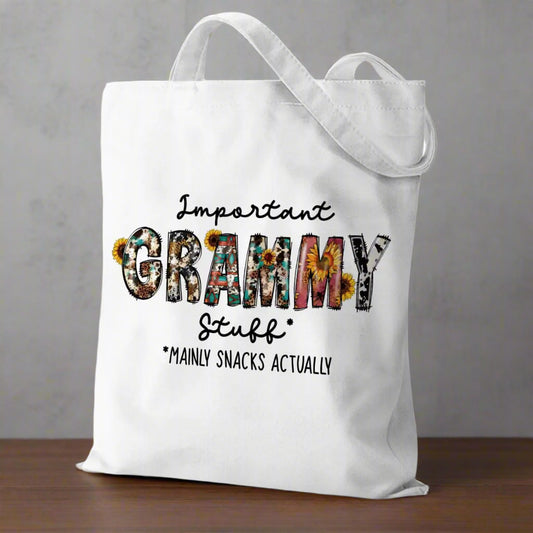 Grammy Gift Tote Bag - Kim’s Signature Beauty & Accessories    