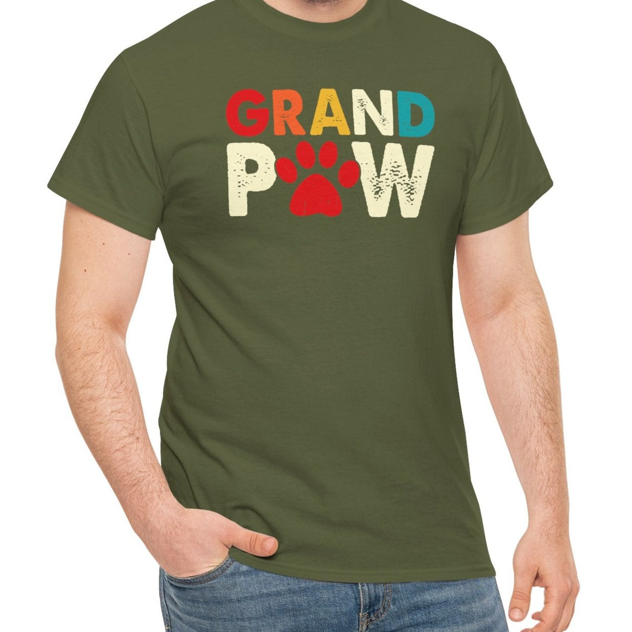Grand Paw | Cotton Tee - Kim’s Signature Beauty & Accessories    