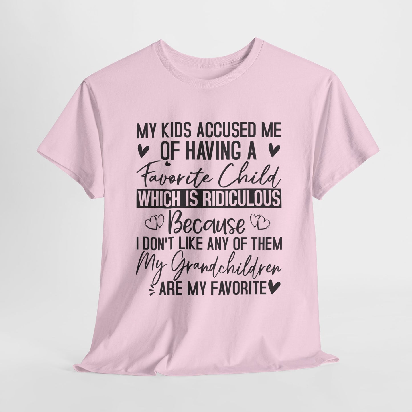 Grandchildren are My Favorite Tee - Kim’s Signature Beauty & Accessories    