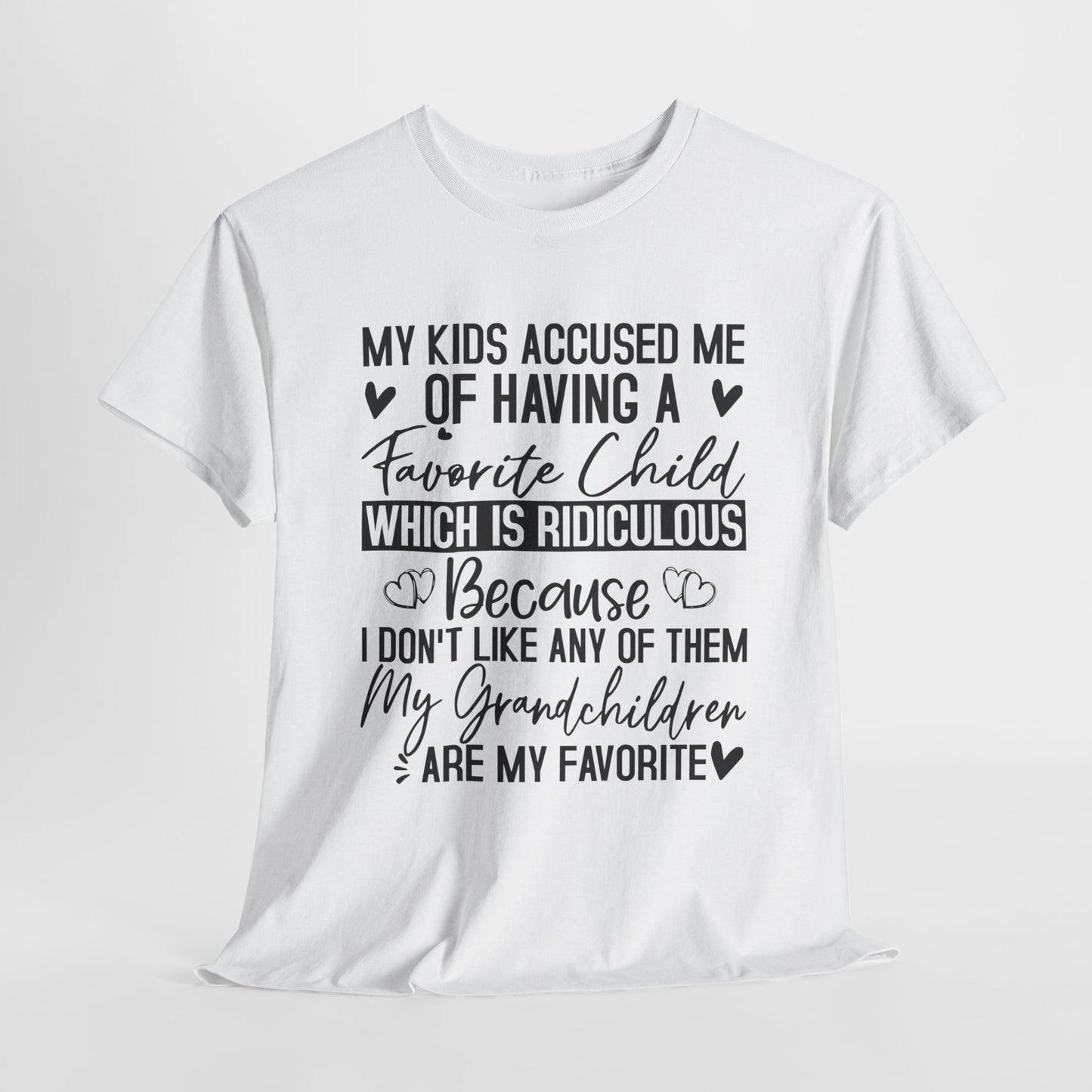 Grandchildren are My Favorite Tee - Kim’s Signature Beauty & Accessories    