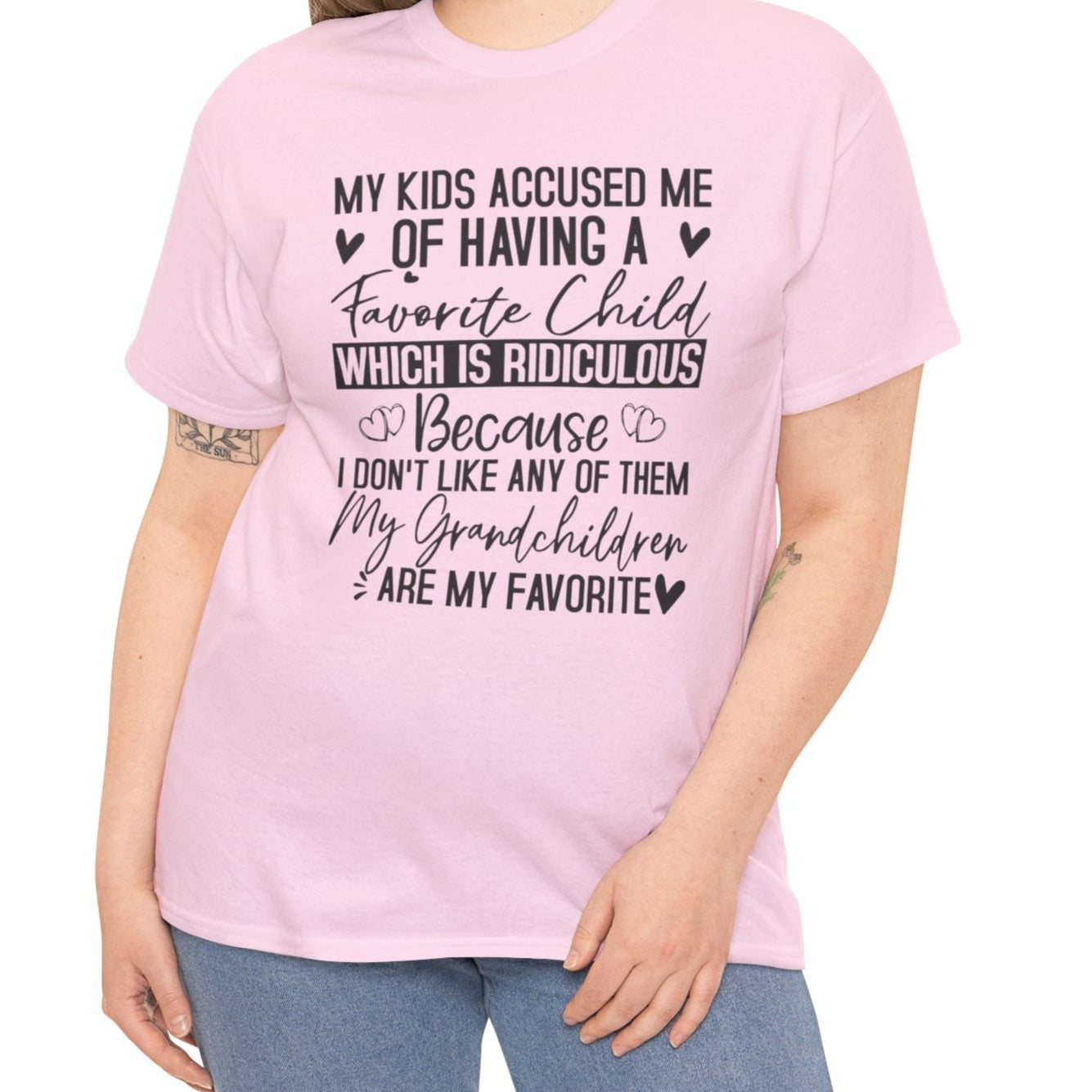 Grandchildren are My Favorite Tee - Kim’s Signature Beauty & Accessories    